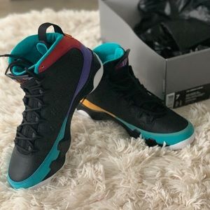 NWT Jordan 9 Retro “Dream it Do it” multicolor